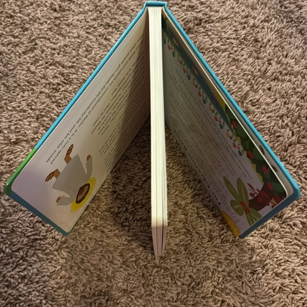 Bible stories book with a read along audio CD USED book inscribed to someone - Picture 6 of 12